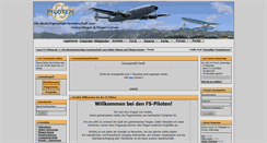 Desktop Screenshot of fs-piloten.de