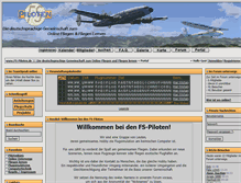Tablet Screenshot of fs-piloten.de